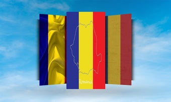 Imagen 1 para Romania Flag Wallpaper
