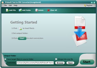 Imagen 0 para iPubsoft Text to PDF Conv…