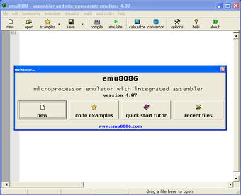 Image 1 for EMU8086 - MICROPROCESSOR …