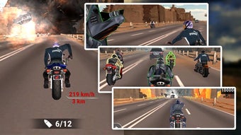 Imagen 1 para Road Rash Bike Attack Rac…