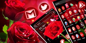 Image 2 for Rose Launcher Theme