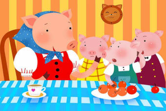 Image 0 for Three Little Pigs - bedti…