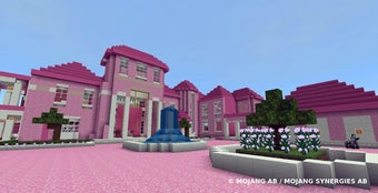 Imagen 0 para Pink house with furniture…