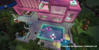 Imagen 2 para Pink house with furniture…