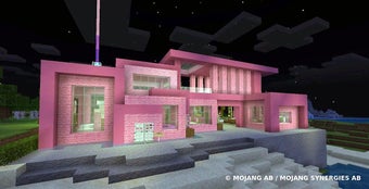 Imagen 1 para Pink house with furniture…