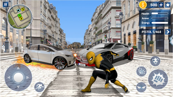 Imagen 0 para Flying Spider Rope Hero -…
