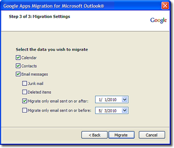Image 0 for Express Migrator for Goog…