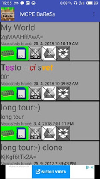 Image 1 for MCPE Backup