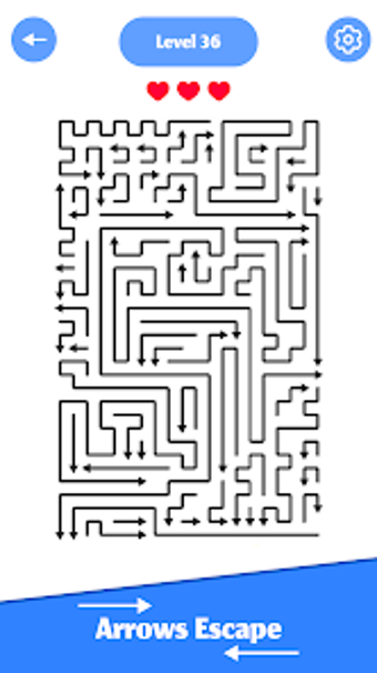 Image 0 for Arrows - Maze Escape Game