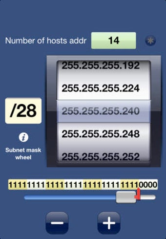 Imagen 0 para Subnet mask wheel