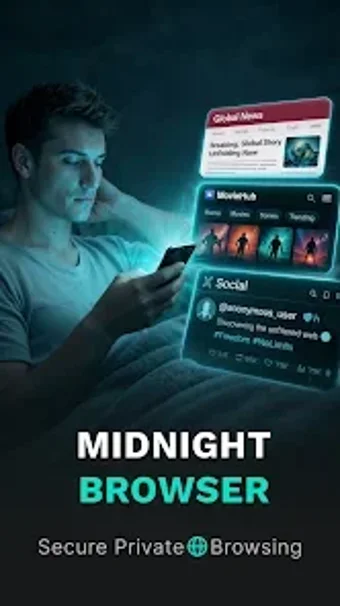 Imagen 0 para Proxy Browser - Midnight …