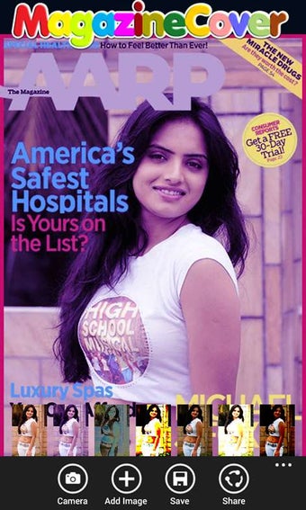 Imagen 3 para Magazine Cover Photo Fram…