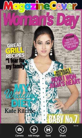 Imagen 2 para Magazine Cover Photo Fram…