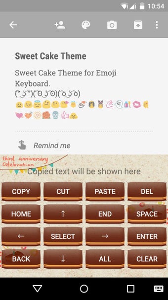 Image 2 for Sweet Cake EmojiKeyboard …