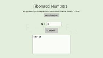 Imagen 1 para Fibonacci Numbers for Win…