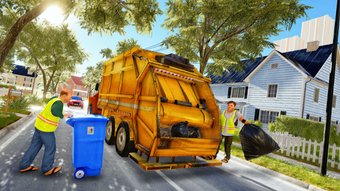 Imagen 2 para City Garbage Truck Simula…