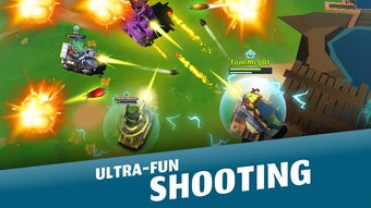 Imagen 1 para PvPets: Tank Battle Royal…