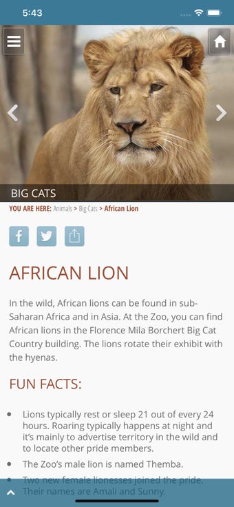 Image 1 for Milwaukee Zoo Pass App
