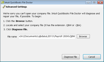 Image 0 for QuickBooks File Doctor
