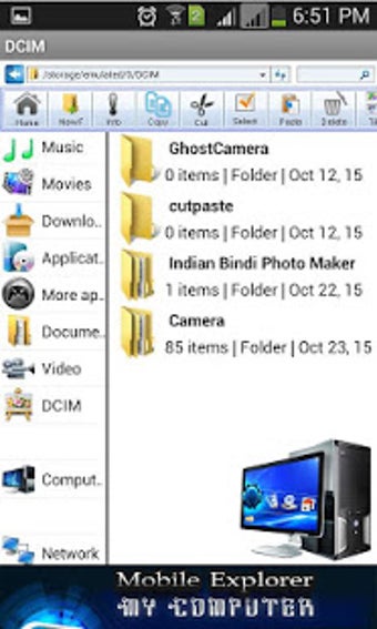 Imagen 2 para My Computer Mobile Explor…