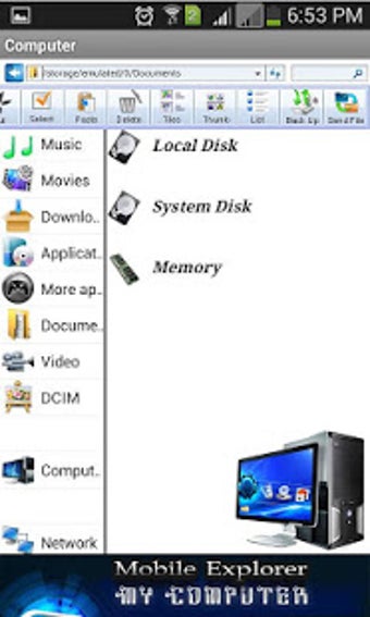 Image 0 for My Computer Mobile Explor…
