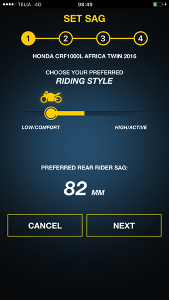 Image 1 for Ohlins Setup
