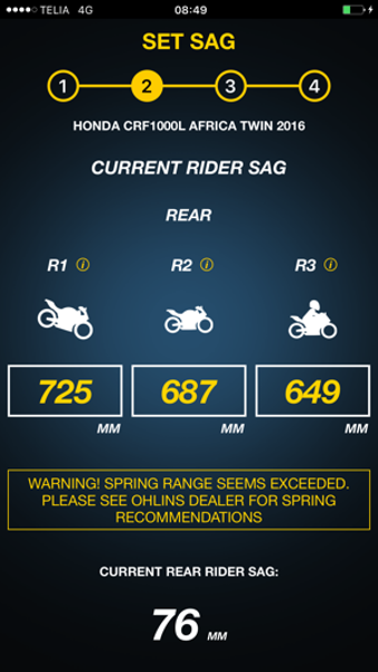 Image 3 for Ohlins Setup