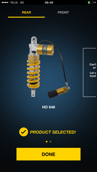 Image 2 for Ohlins Setup