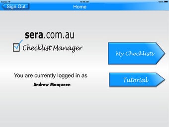 Image 0 for SERA Checklist