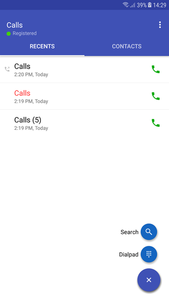 Imagen 2 para Calls - SIP VoIP Softphon…