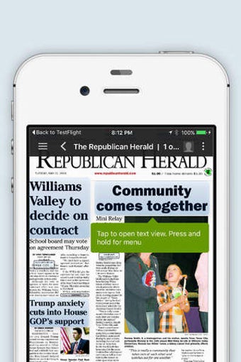 Image 0 for Republican Herald iPad Ed…