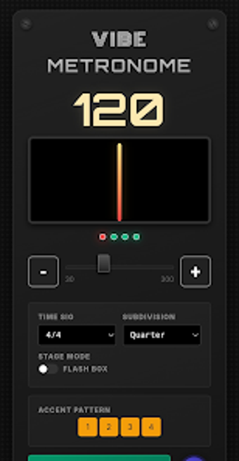 Imagen 0 para VIBE Metronome Tuner  Dro…