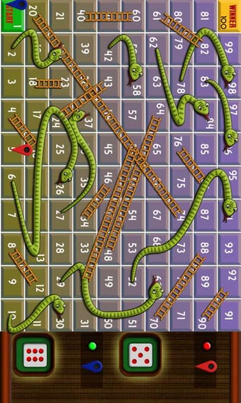 Image 1 for Snakes and Ladder for Win…