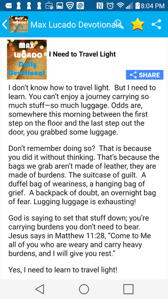 Imagen 0 para Max Lucado - Daily Devoti…