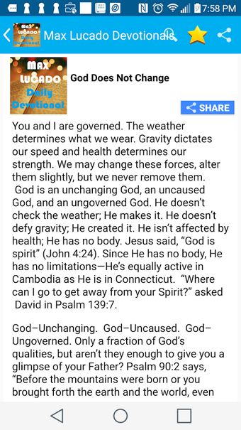 Imagen 2 para Max Lucado - Daily Devoti…