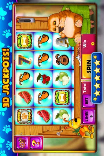 Image 0 for 3D Lucky Dog Slots - Free…