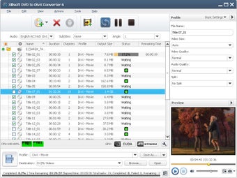 Imagen 0 para Xilisoft DVD to DivX conv…