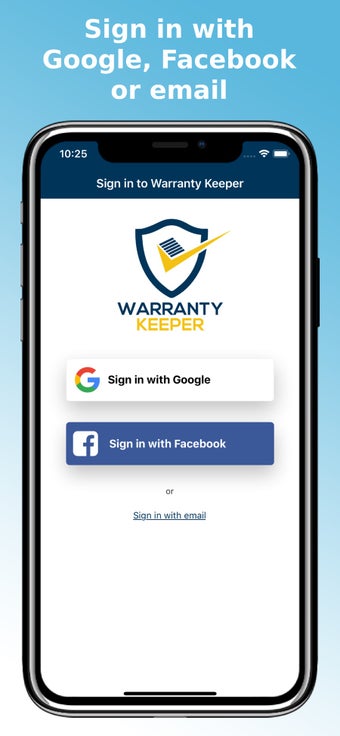 Image 2 for Warranty Keeper App