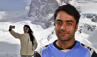 Image 1 for Selfie With Rashid Khan