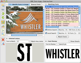 Image 0 for Find my Font Mac