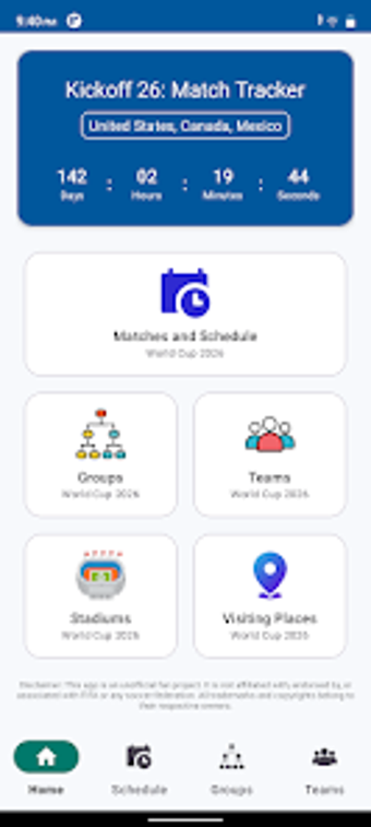 Image 0 for Football 2026: Match Trac…