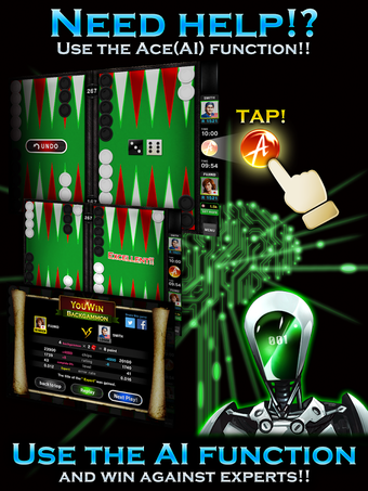 Imagen 3 para Backgammon Ace - Board Ga…