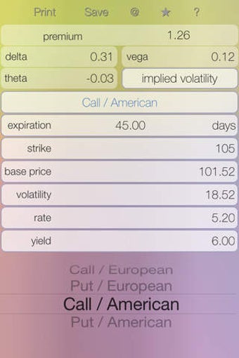 Imagen 0 para Options - option calculat…