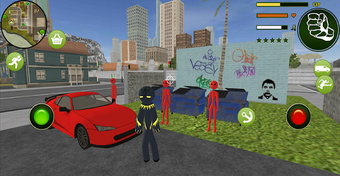 Image 2 for Black Panther Stickman Ro…