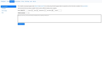 Image 0 for TextSynth Text Completion