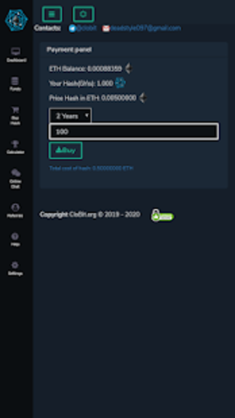 Image 3 for CloBit - Cloud Mining Eth…