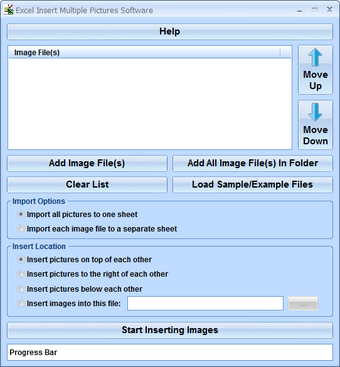 Image 0 for Excel Insert Multiple Pic…
