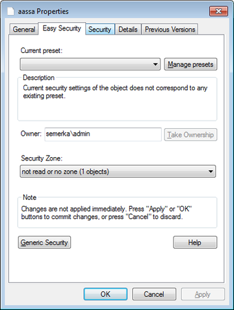 Image 0 for XP Home Permissions Manag…