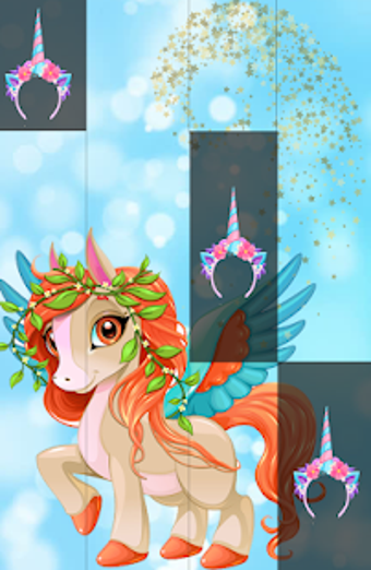 Image 1 for Pony Piano Unicorn Tiles …