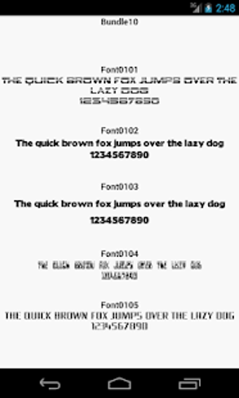 Image 0 for Fonts for FlipFont 10
